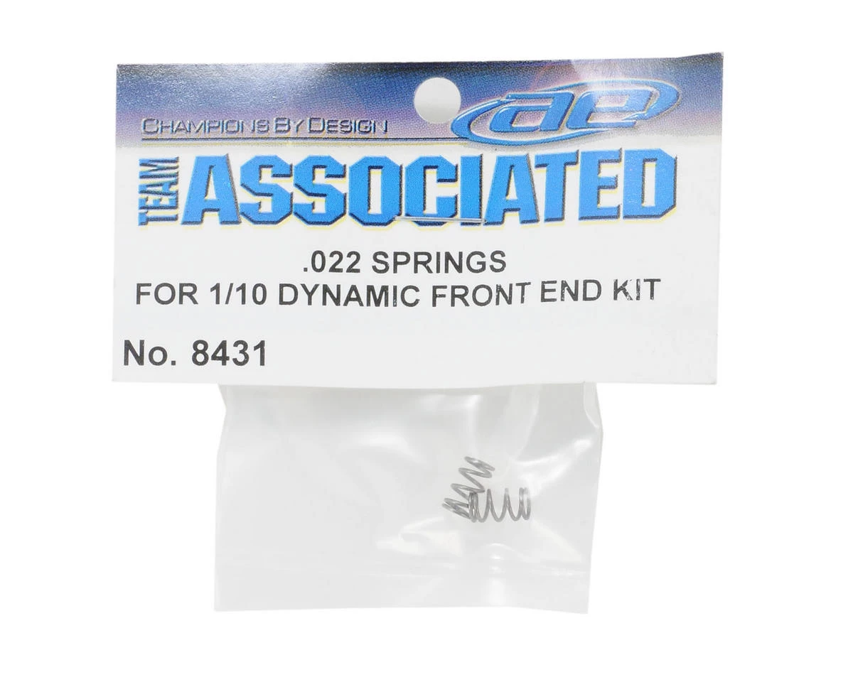 Team Associated Front Suspension Spring Set (.022) 4 Team Associated Front Suspension Spring Set (.022) - Image 2