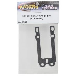 Team Associated RC10F6 Forward Servo Front Top Plate -Team Associated Sales asc8636 1