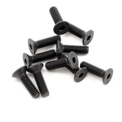 Team Associated 4x14mm Flat Head Hex Screw (10)