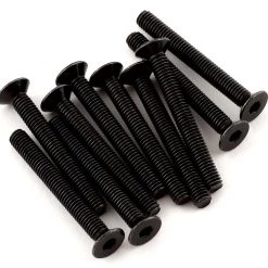 Team Associated 3x25mm Flat Head Screws (10)