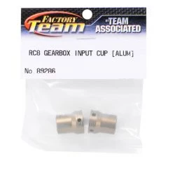 Team Associated Factory Team Aluminum Gearbox Input Cup (2) (RC8) -Team Associated Sales asc89286 1