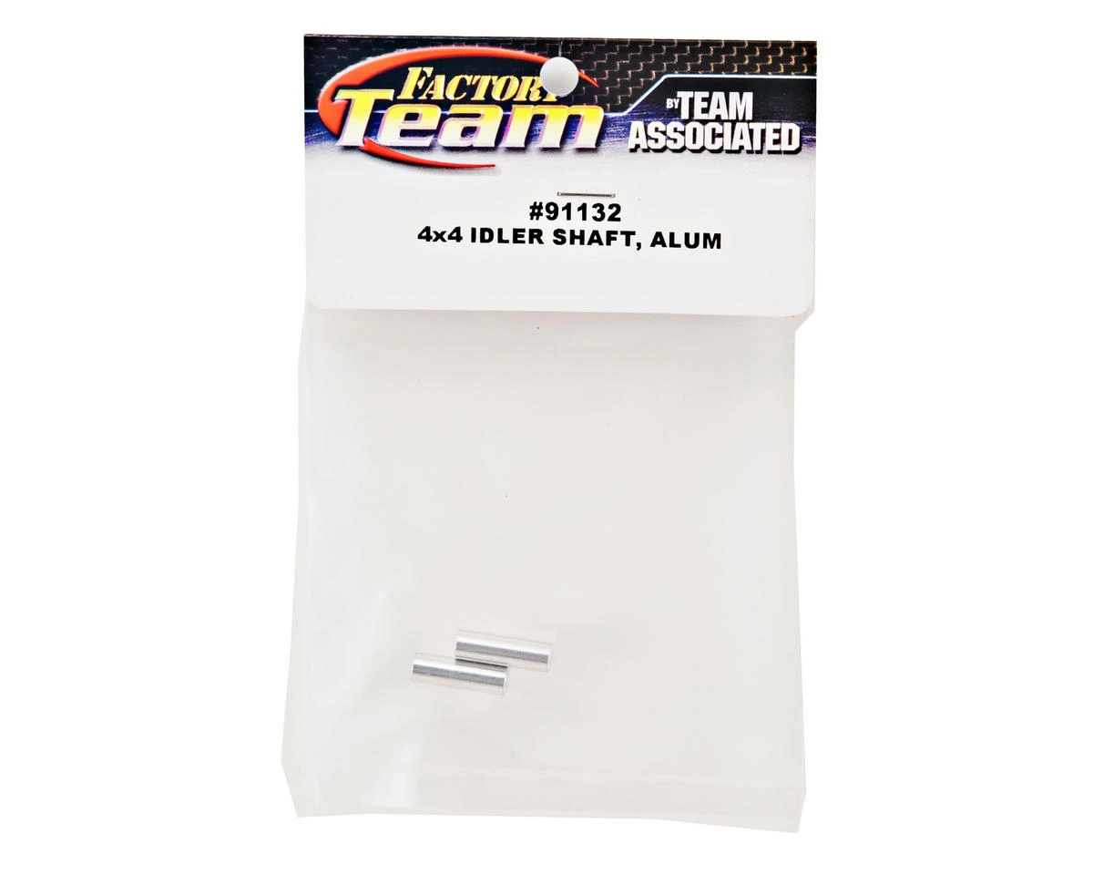 Team Associated Factory Team Aluminum Idler Shaft Set (2) 4 Team Associated Factory Team Aluminum Idler Shaft Set (2) - Image 2