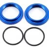 Team Associated 12mm Big Bore Threaded Collar (Blue) (2) -Team Associated Sales asc91304