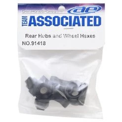 Team Associated Rear Hubs w/Hexes -Team Associated Sales asc91418 1