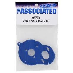 Team Associated Motor Plate (Blue) -Team Associated Sales asc91428 1