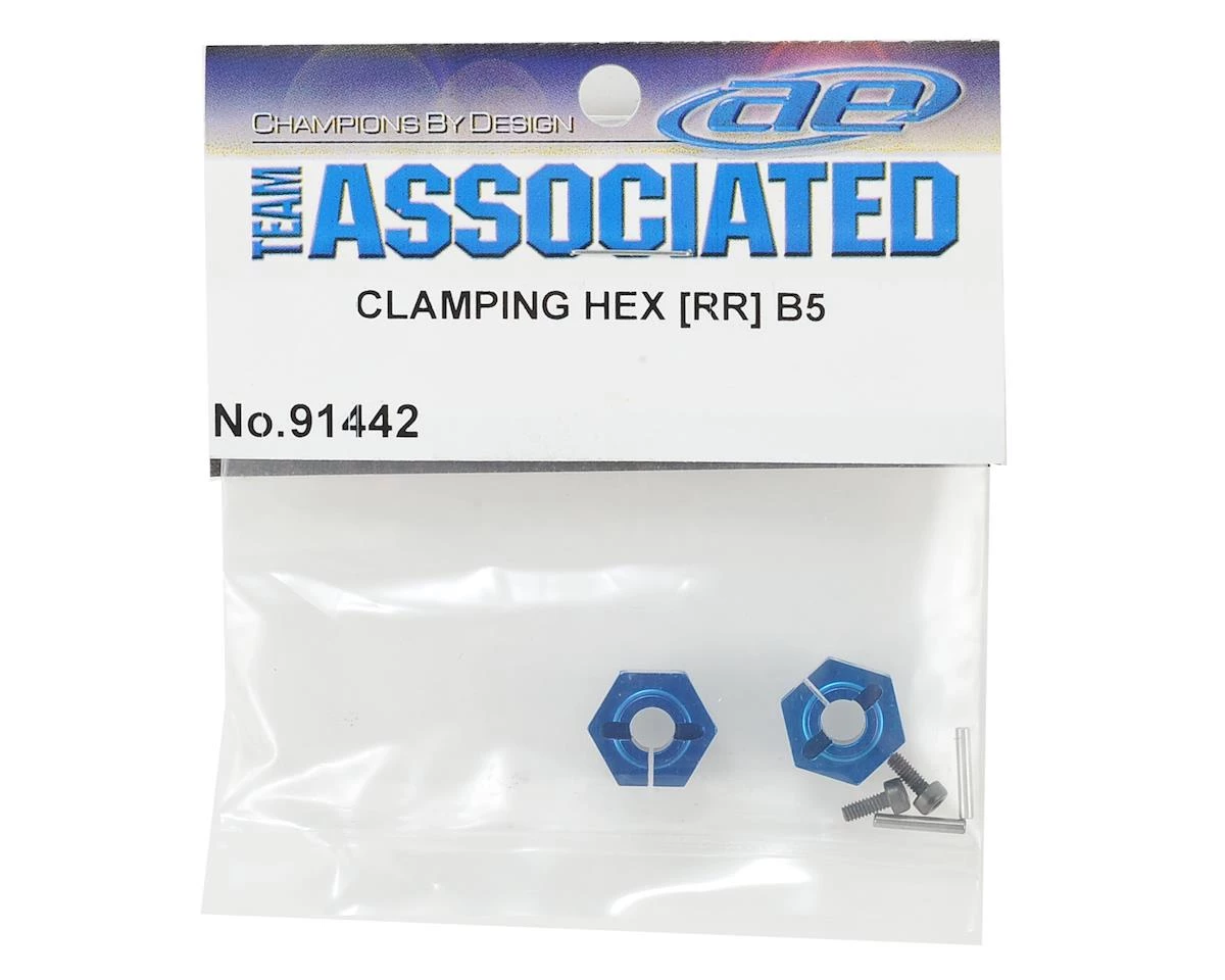 Team Associated Aluminum Clamping Rear Hex (2) 4 Team Associated Aluminum Clamping Rear Hex (2) - Image 2