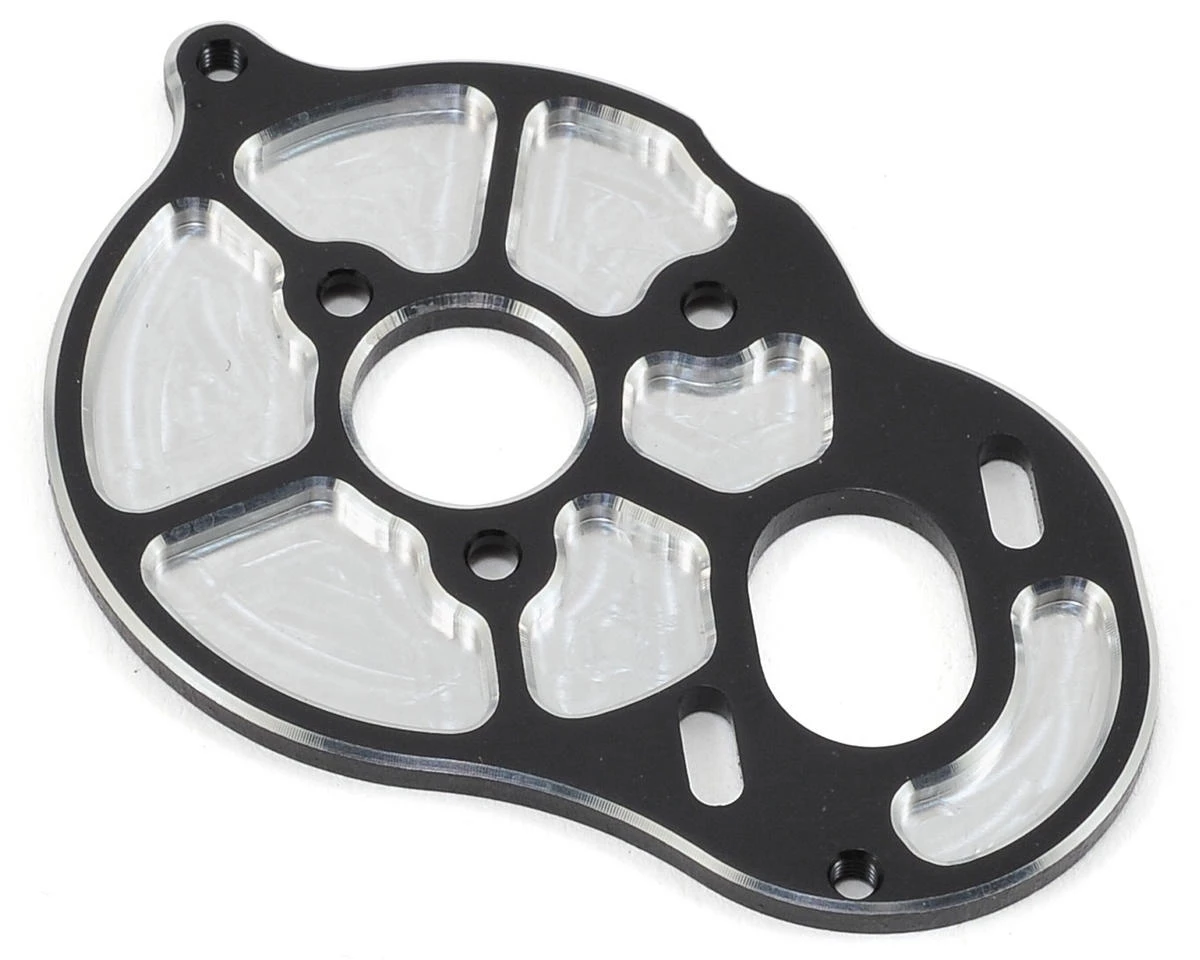 Team Associated Aluminum Factory Team "3 Gear" Motor Plate (Black) 3 Team Associated Aluminum Factory Team "3 Gear" Motor Plate (Black)