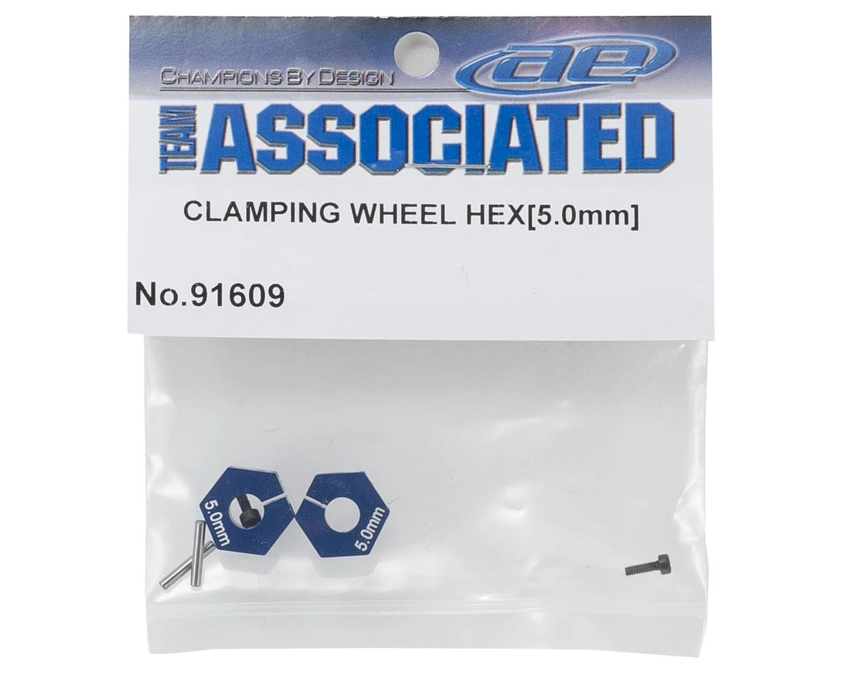 Team Associated 5.0mm Factory Team Aluminum Clamping Wheel Hex (2) 4 Team Associated 5.0mm Factory Team Aluminum Clamping Wheel Hex (2) - Image 2