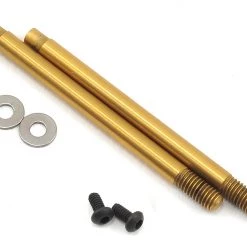 Team Associated 3x27.5mm V2 Ti-Nitride Screw Mount Shock Shaft (2)