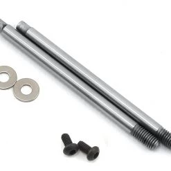 Team Associated 3x27.5mm V2 Chrome Screw Mount Shock Shaft (2)