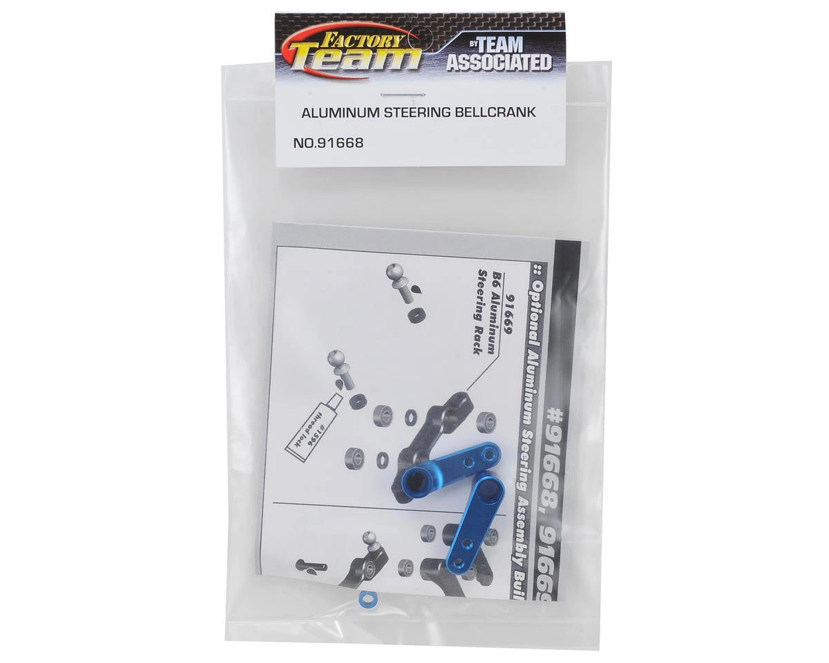 Team Associated B6 Factory Team Aluminum Steering Bellcrank 4 Team Associated B6 Factory Team Aluminum Steering Bellcrank - Image 2
