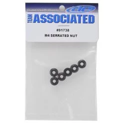 Team Associated M4 Serrated Nuts -Team Associated Sales asc91738 1