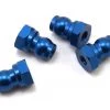 Team Associated 10mm Aluminum Shock Bushings (Blue) -Team Associated Sales asc91815