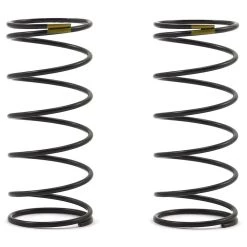 Team Associated 12mm Front Shock Spring (2) (Yellow/4.30lbs) (44mm Long)