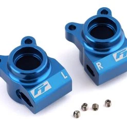 Team Associated RC10B6.2 Factory Team Aluminum Rear Hubs (Blue)