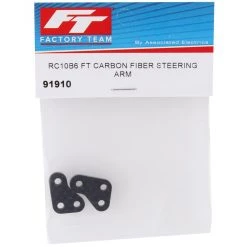 Team Associated RC10B6 Factory Team Carbon Fiber Steering Arm -Team Associated Sales asc91910 1