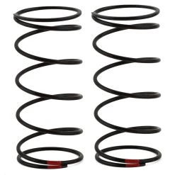 Team Associated 13mm Front Shock Spring (Red/4.0lbs) (44mm)