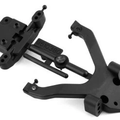 Team Associated B6.4/B6.4D Factory Team Top Plate & Ball Stud Mount (Carbon)