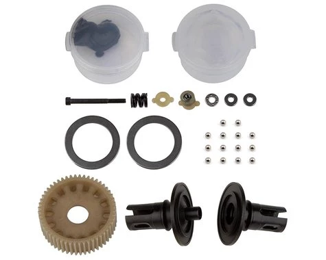 Team Associated RC10B6 Ball Differential Kit w/Caged Thrust Bearing 3 Team Associated RC10B6 Ball Differential Kit w/Caged Thrust Bearing