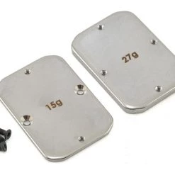 Team Associated B64 Steel Chassis Weights (15g, 27g)