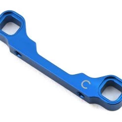 Team Associated RC10B74 Aluminum "C" Arm Mount (Blue)