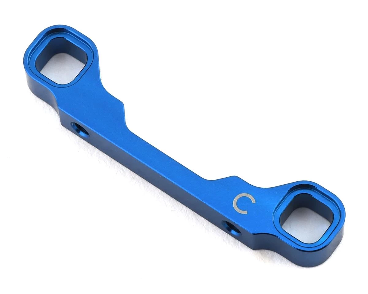 Team Associated RC10B74 Aluminum "C" Arm Mount (Blue) 3 Team Associated RC10B74 Aluminum "C" Arm Mount (Blue)
