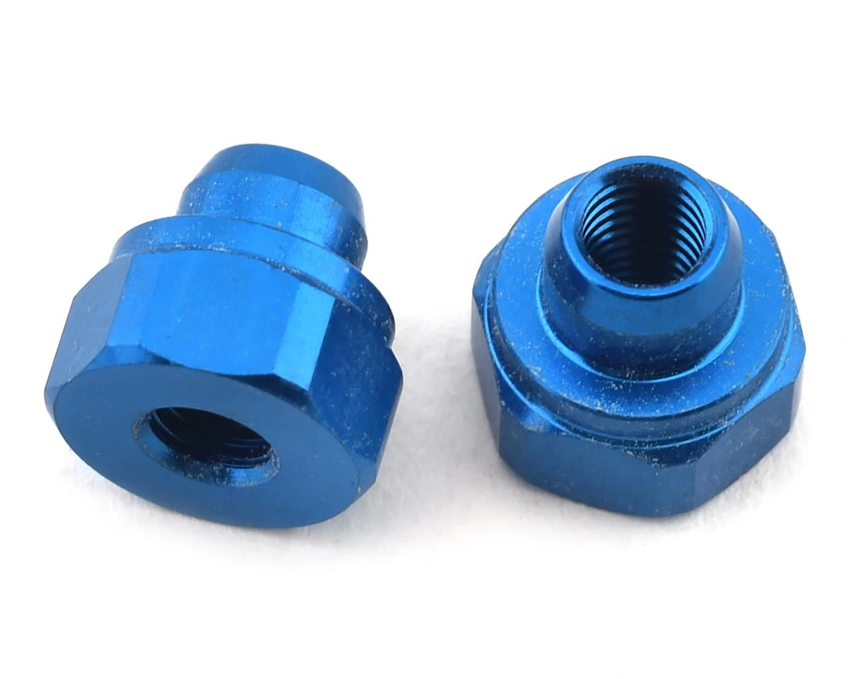 Team Associated RC10B74 Aluminum Battery Strap Nut (Blue) (2) 3 Team Associated RC10B74 Aluminum Battery Strap Nut (Blue) (2)