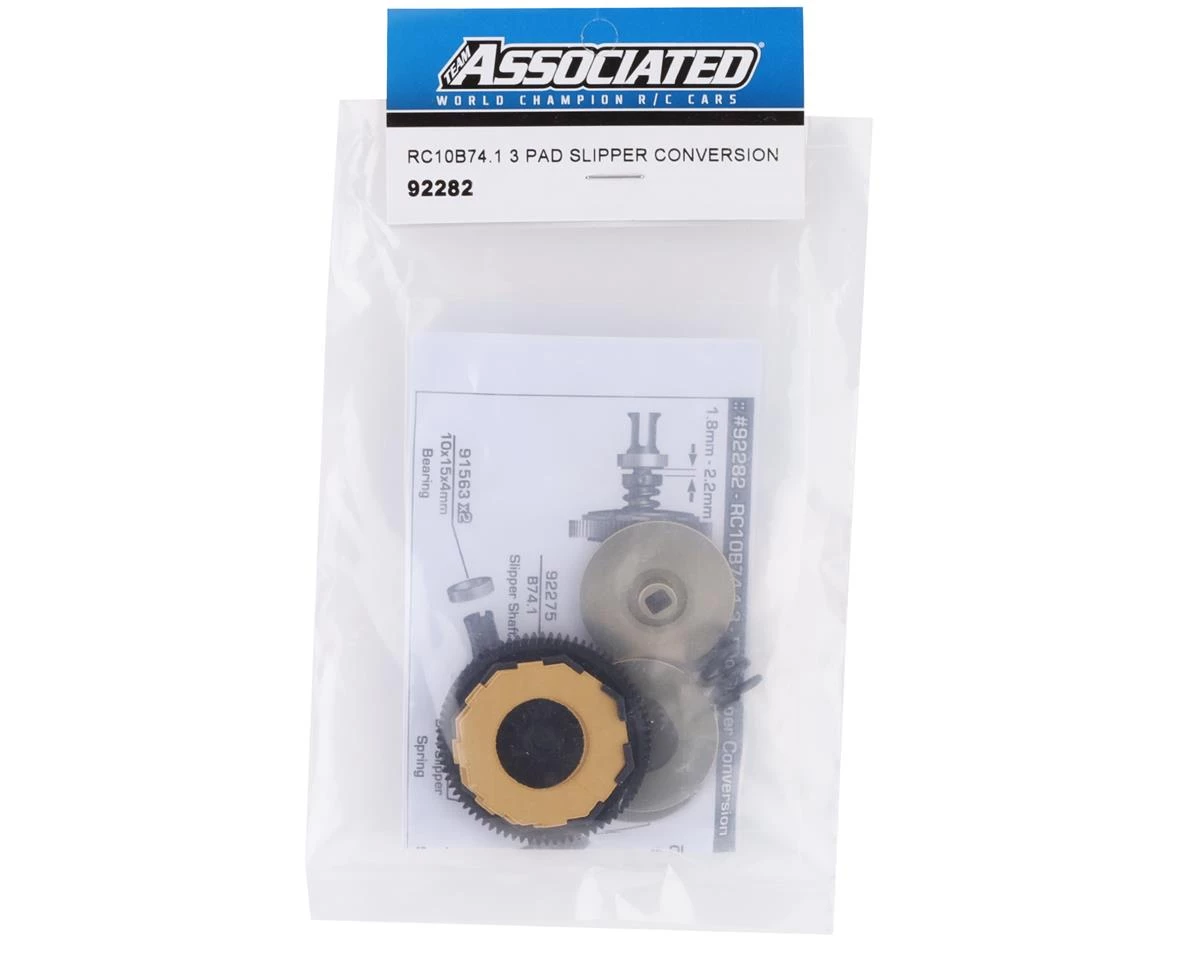 Team Associated B74.1 3 Pad Slipper Conversion 4 Team Associated B74.1 3 Pad Slipper Conversion - Image 2