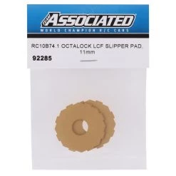 Team Associated Factory Team B74.1 11mm Octalock LCF Slipper Pad 5 Team Associated Factory Team B74.1 11mm Octalock LCF Slipper Pad -Team Associated Sales asc92285 1
