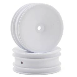 Team Associated 12mm Hex 2.2 Front Buggy Wheels (2) (B6) (White)