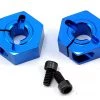Team Associated 12mm Aluminum Front Clamping Wheel Hex Set (Blue) (2) -Team Associated Sales asc9893